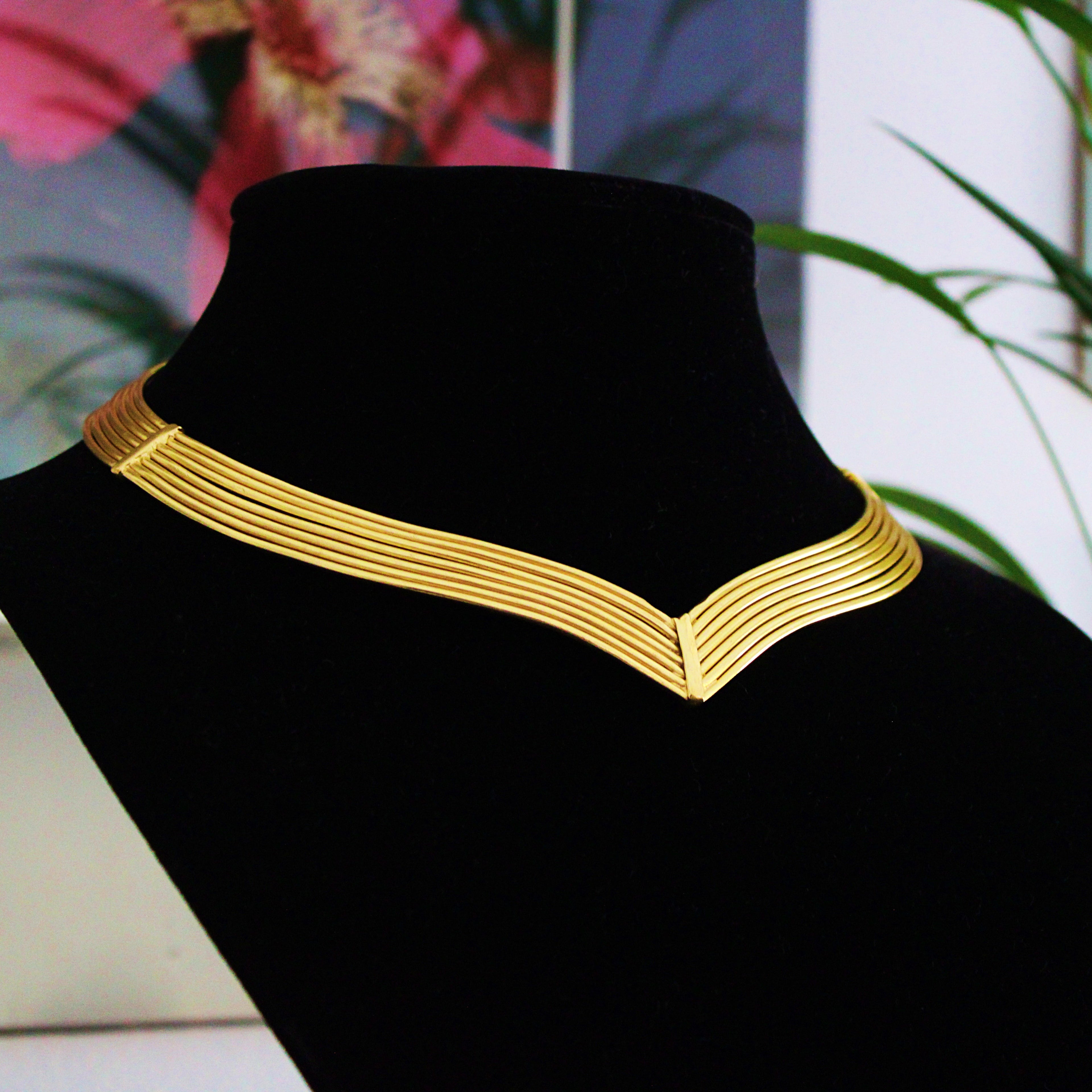 Gold plated choker VALQUIRIA-0
