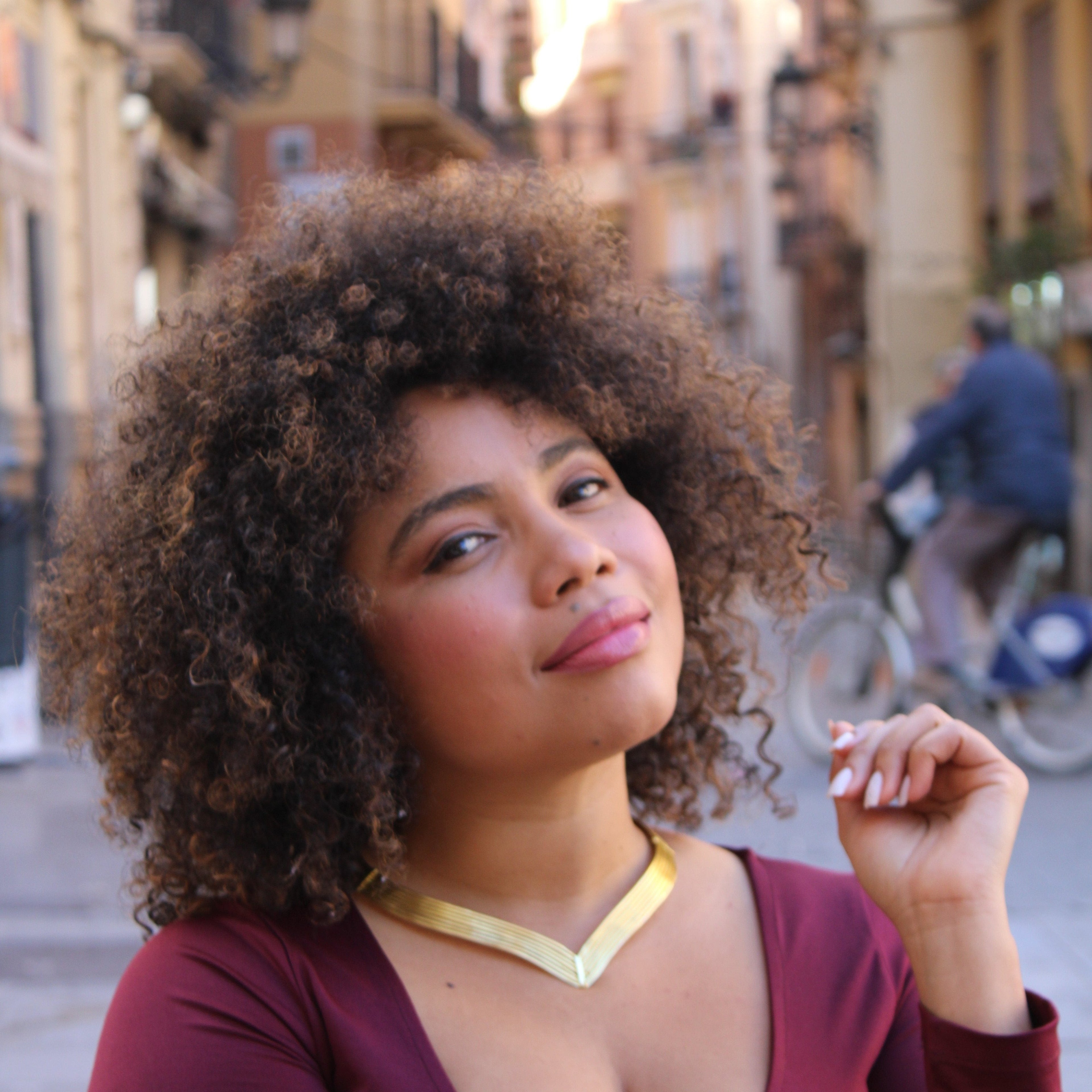 Gold plated choker VALQUIRIA-3