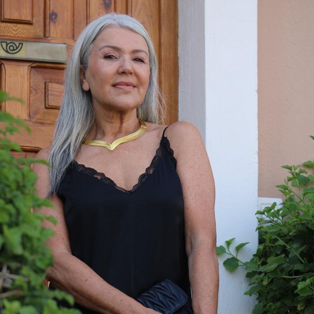 Gold plated choker VALQUIRIA-4